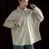 Adnan Shirt Kode K 042 Beige - Image 2