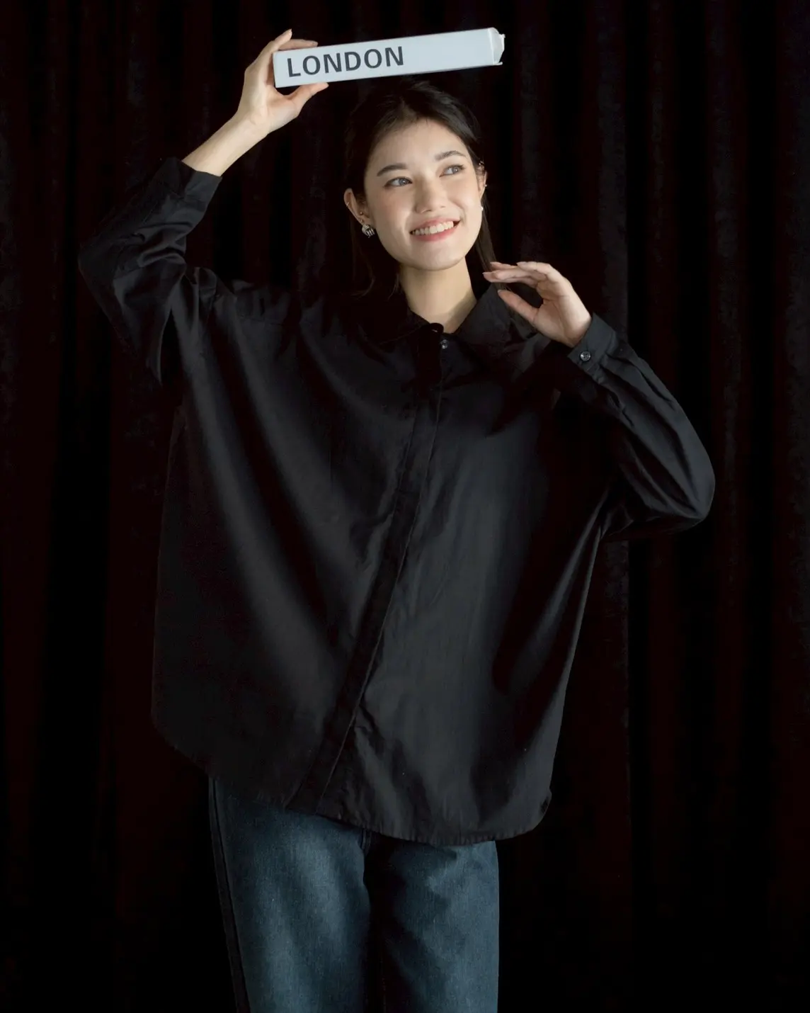 Adnan Shirt Kode K 042 Black