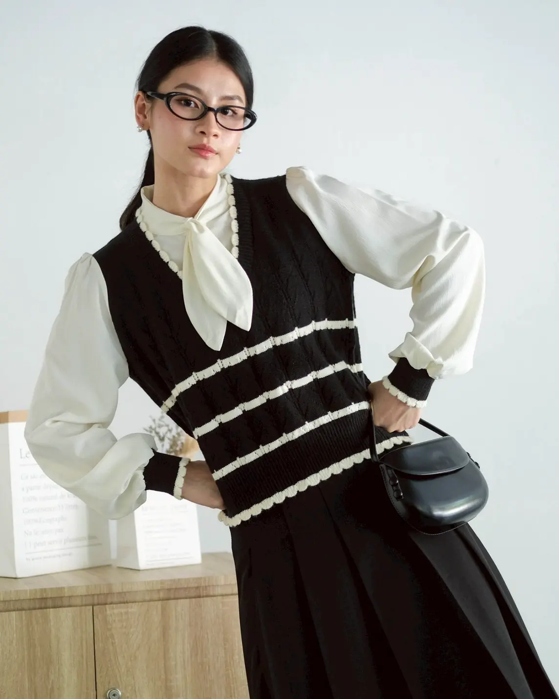Olvera Longsleeve Kode 485F Black - Image 3