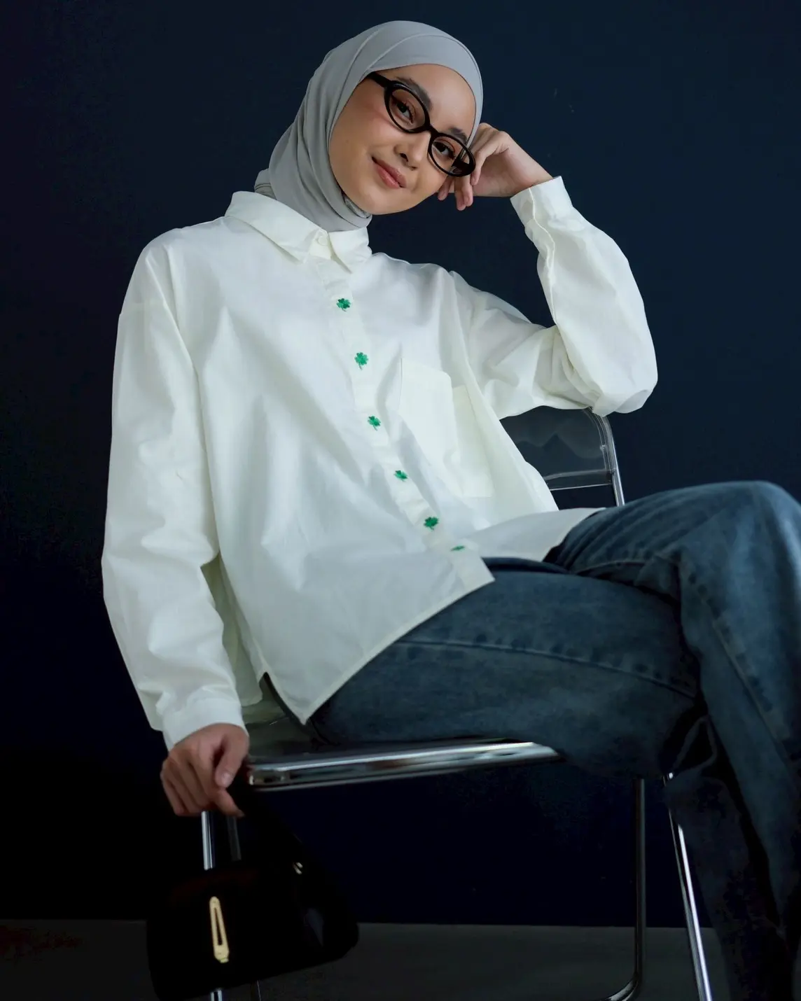 Suerte Shirt Kode 60102 Broken White - Image 2