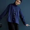 Suerte Shirt Kode 60102 Navy - Image 2
