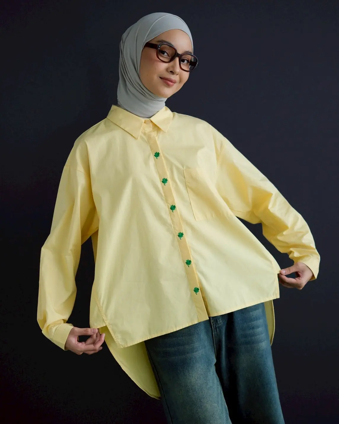 Suerte Shirt Kode 60102 Yellow