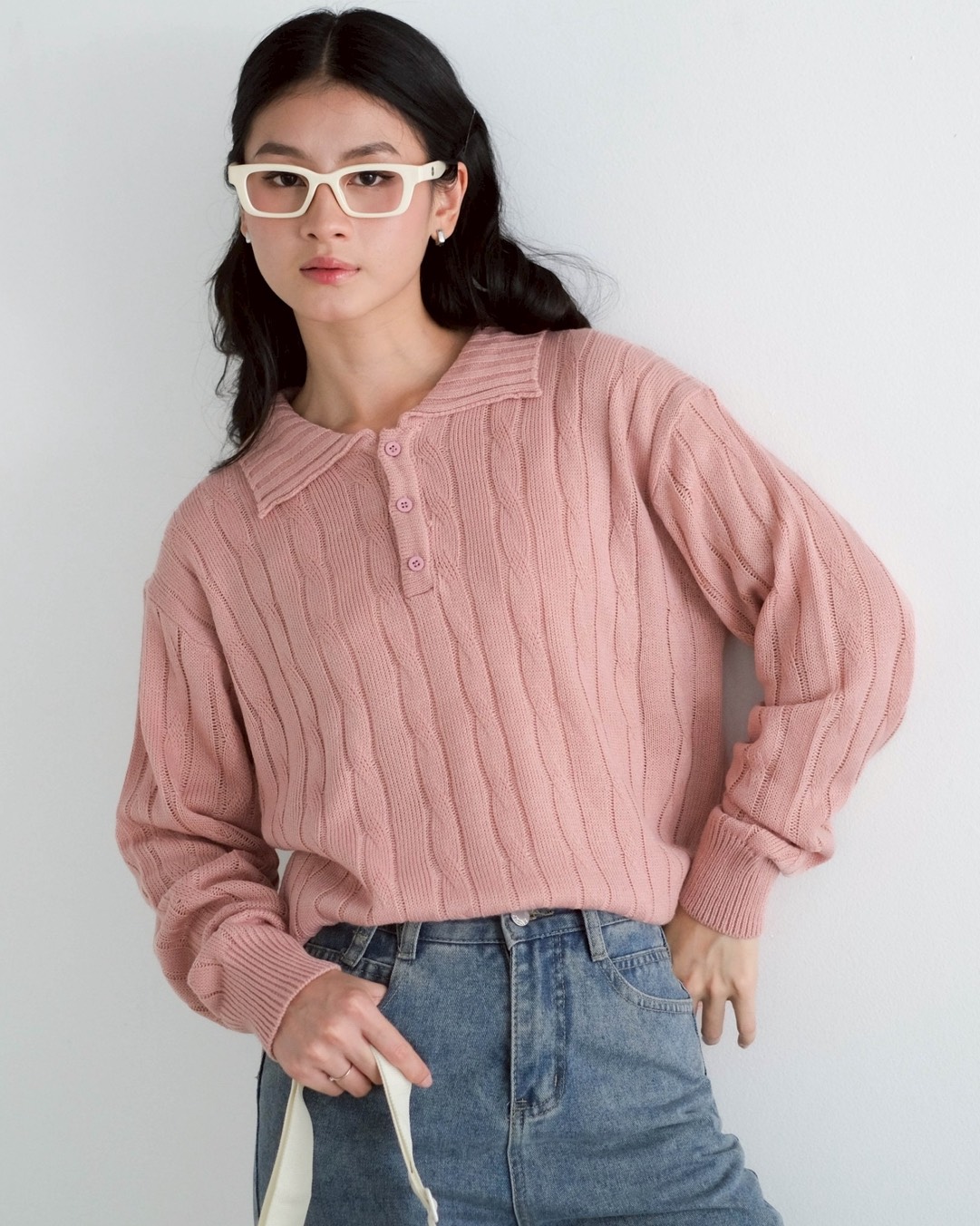 Veralda Sweater Dusty Pink