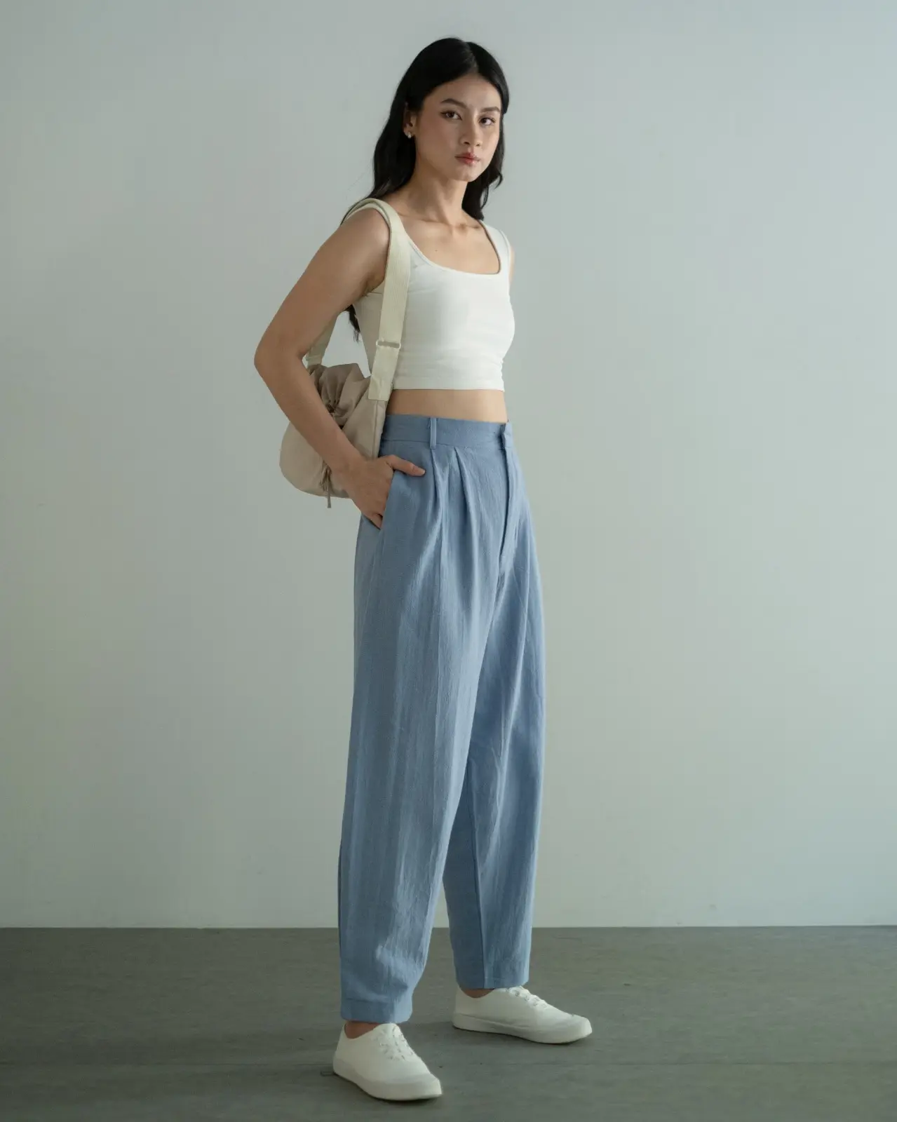 Amy Barrel Pants Blue - Image 6