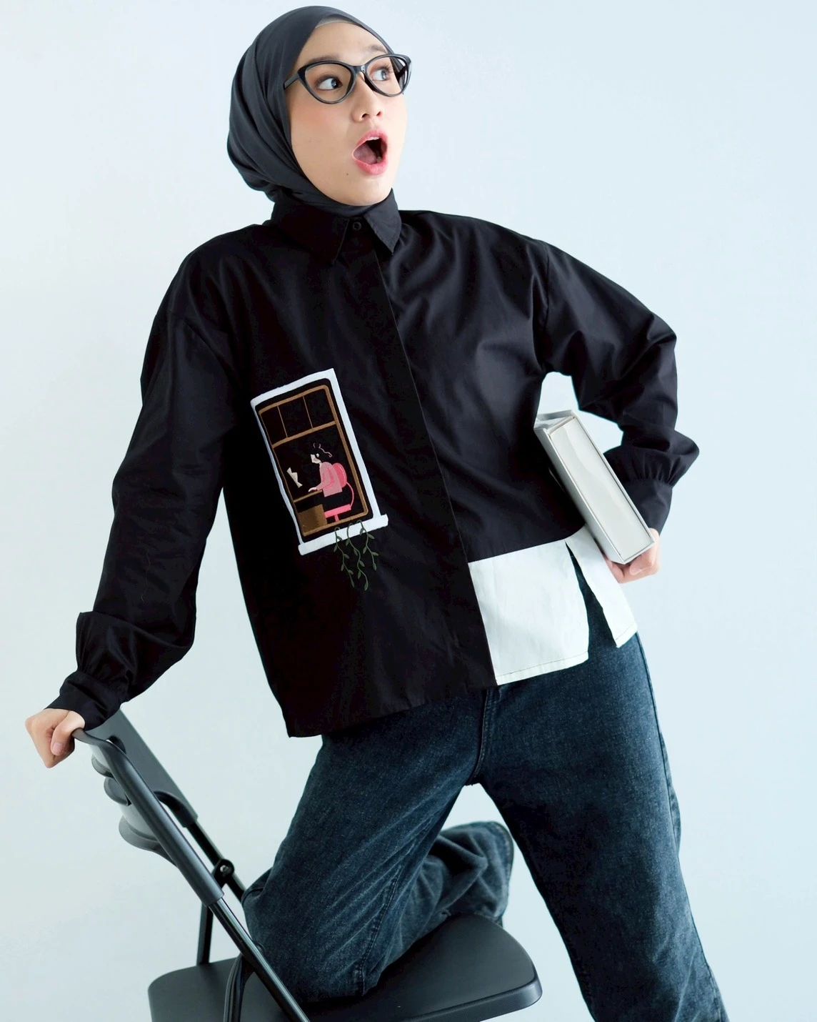 Gashi Shirt Black - Image 5