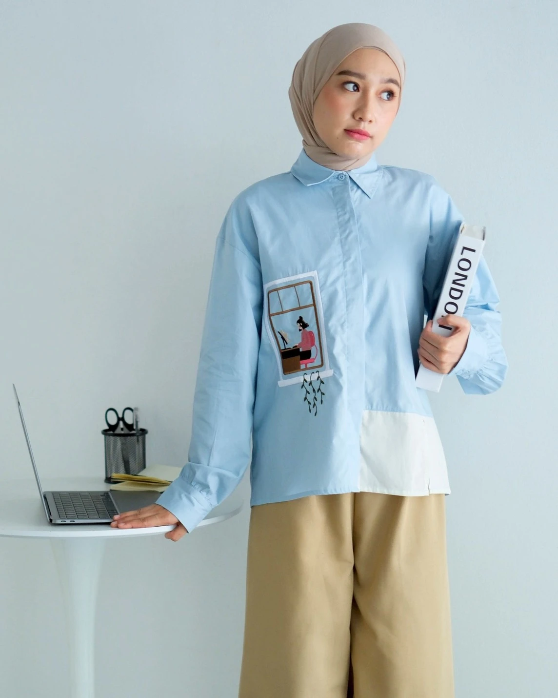 Gashi Shirt Blue - Image 2