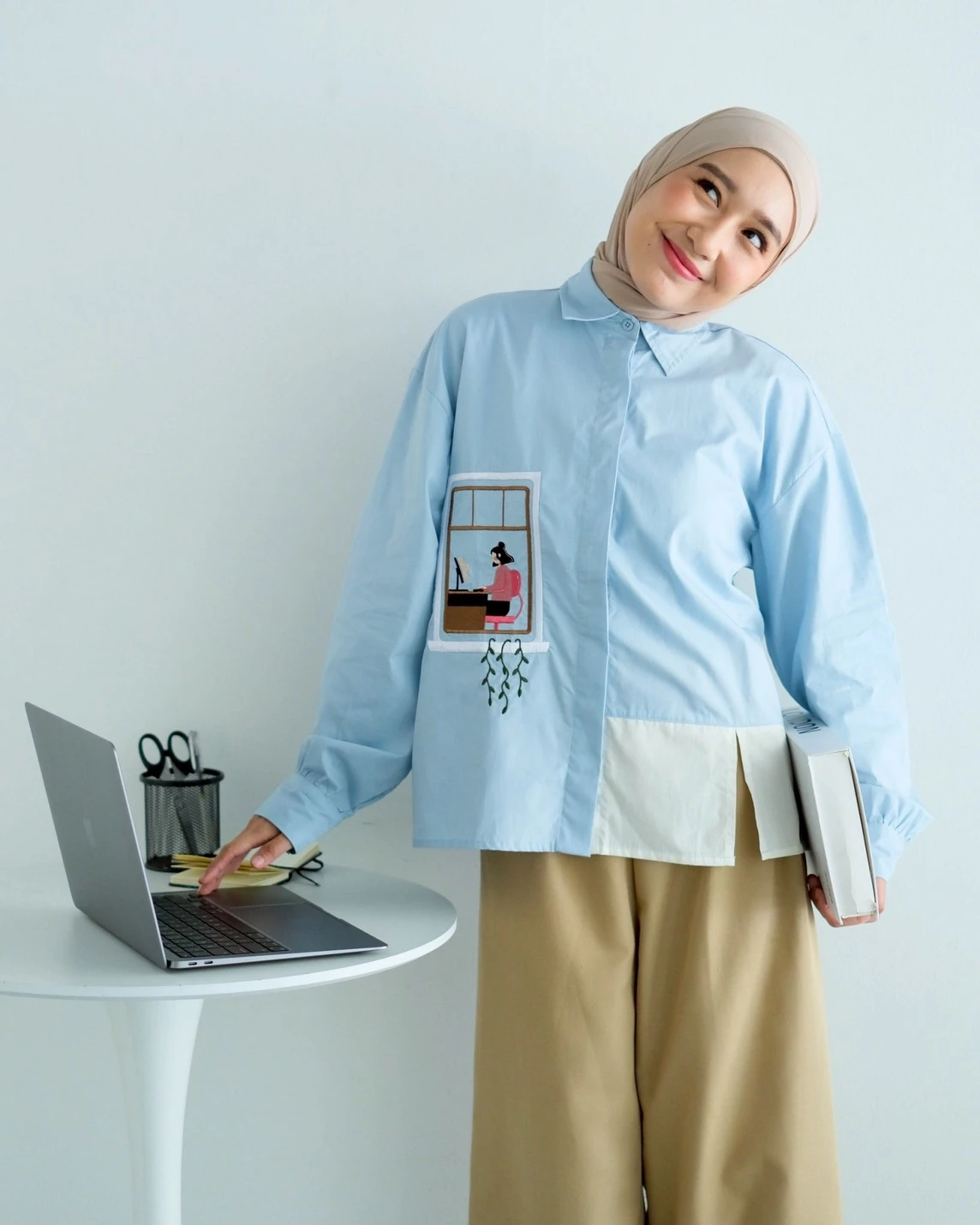 Gashi Shirt Blue - Image 6