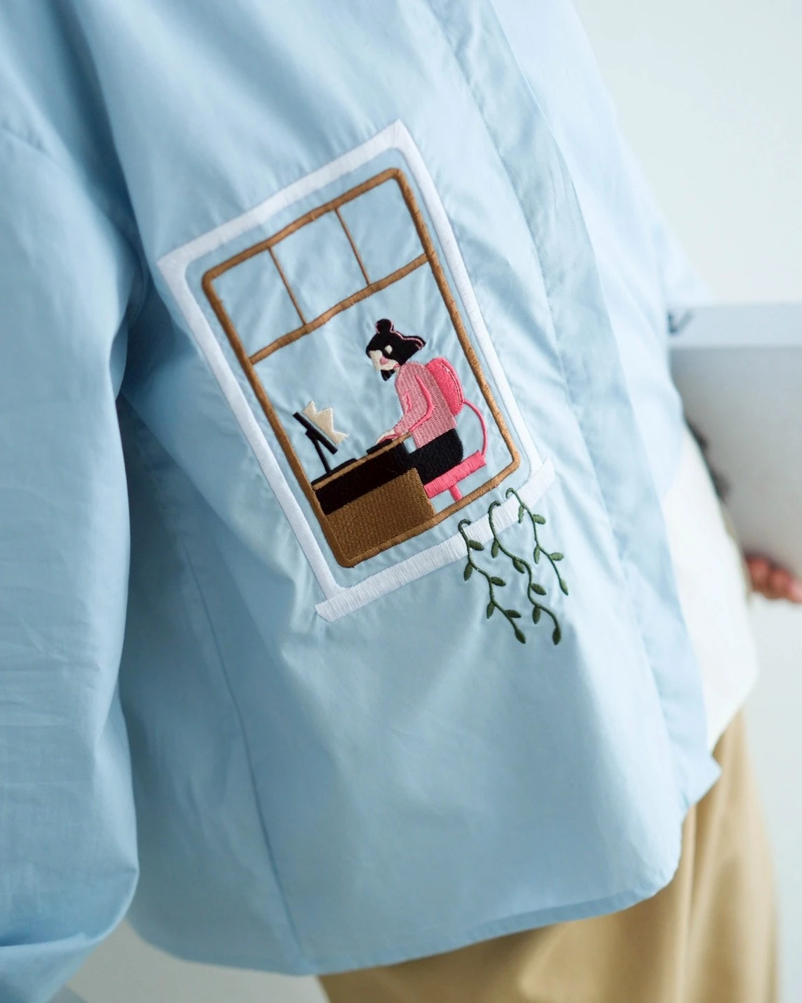 Gashi Shirt Blue - Image 4