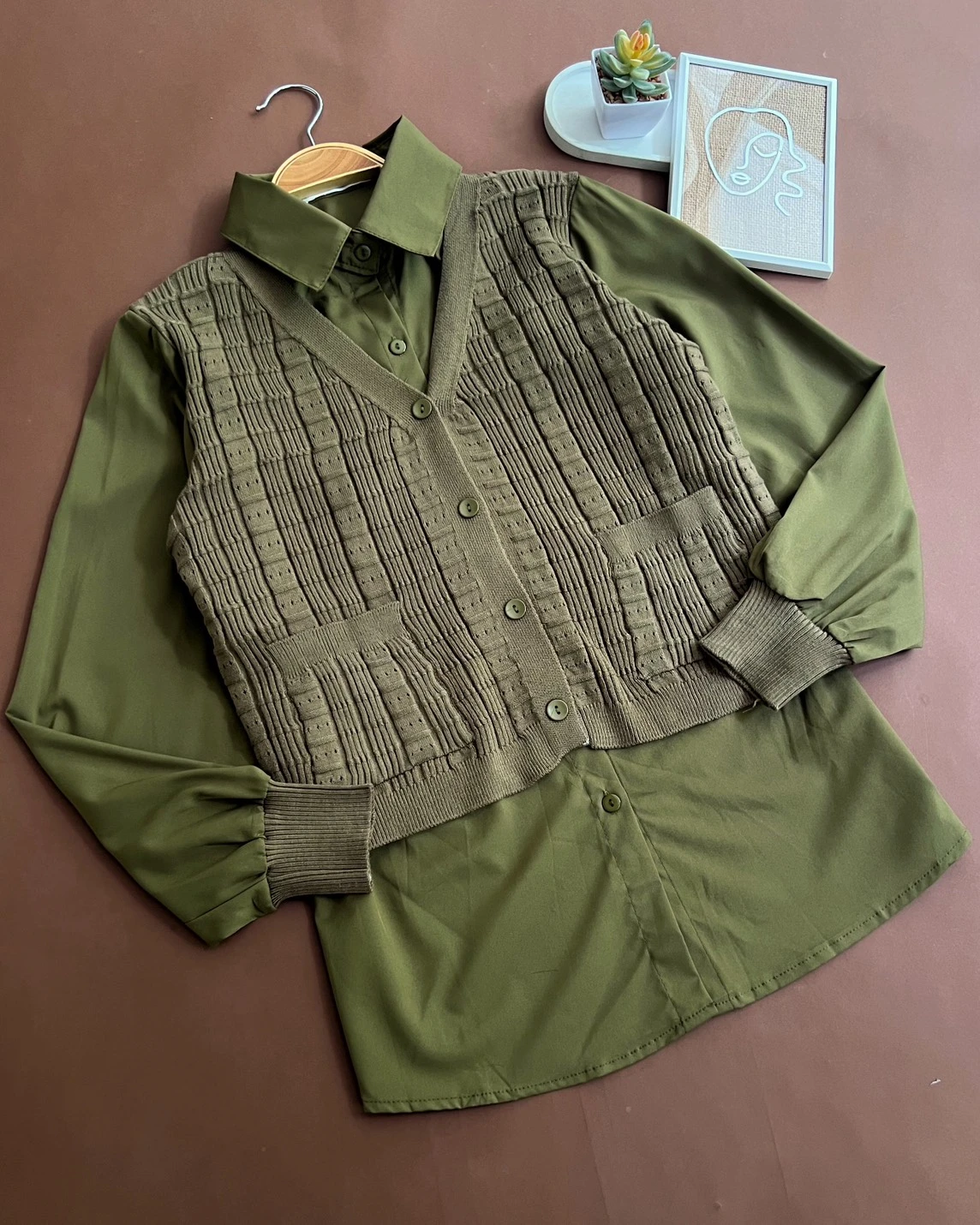 Jerina Shirt Kode 289G Army