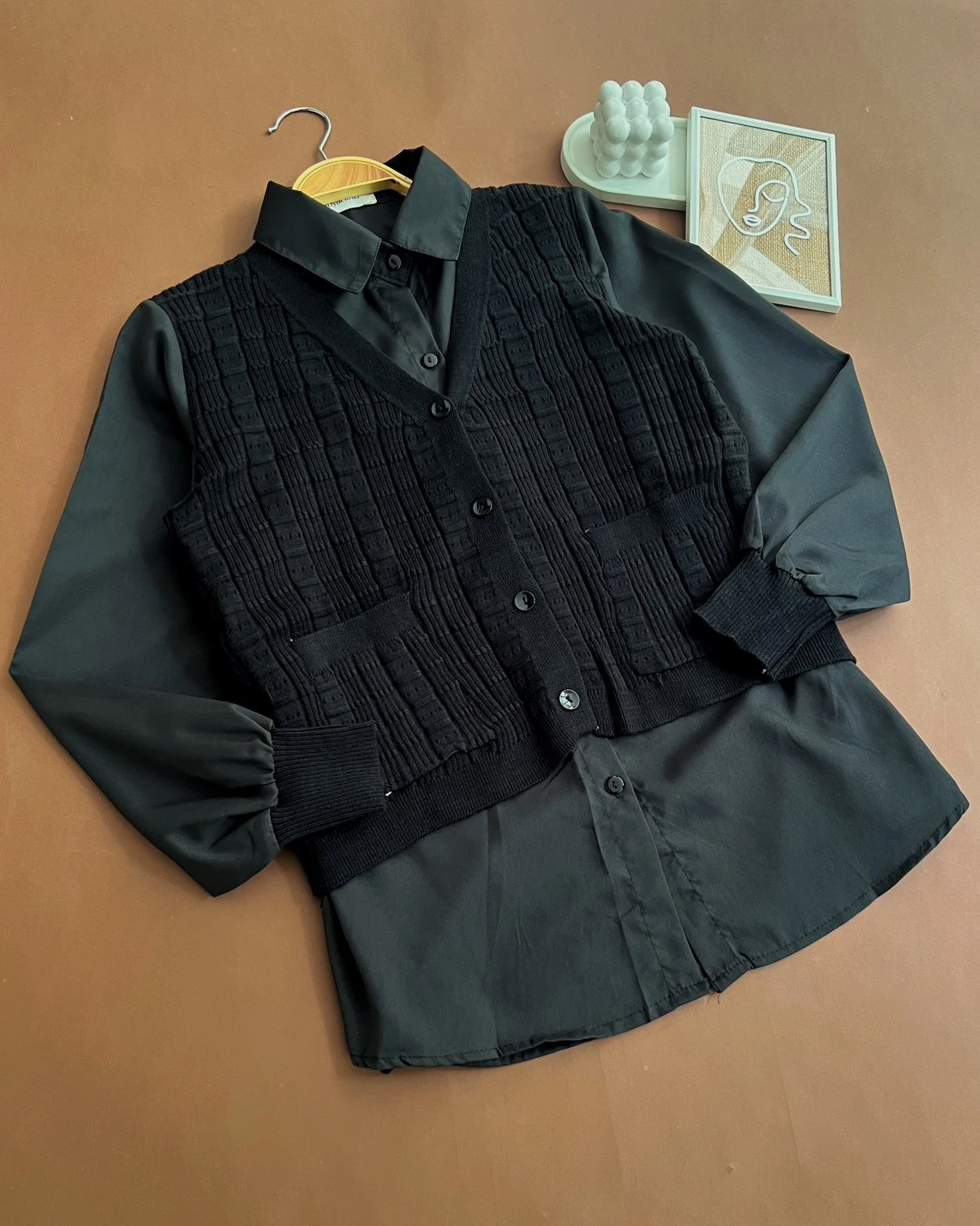 Jerina Shirt Kode 289G Black