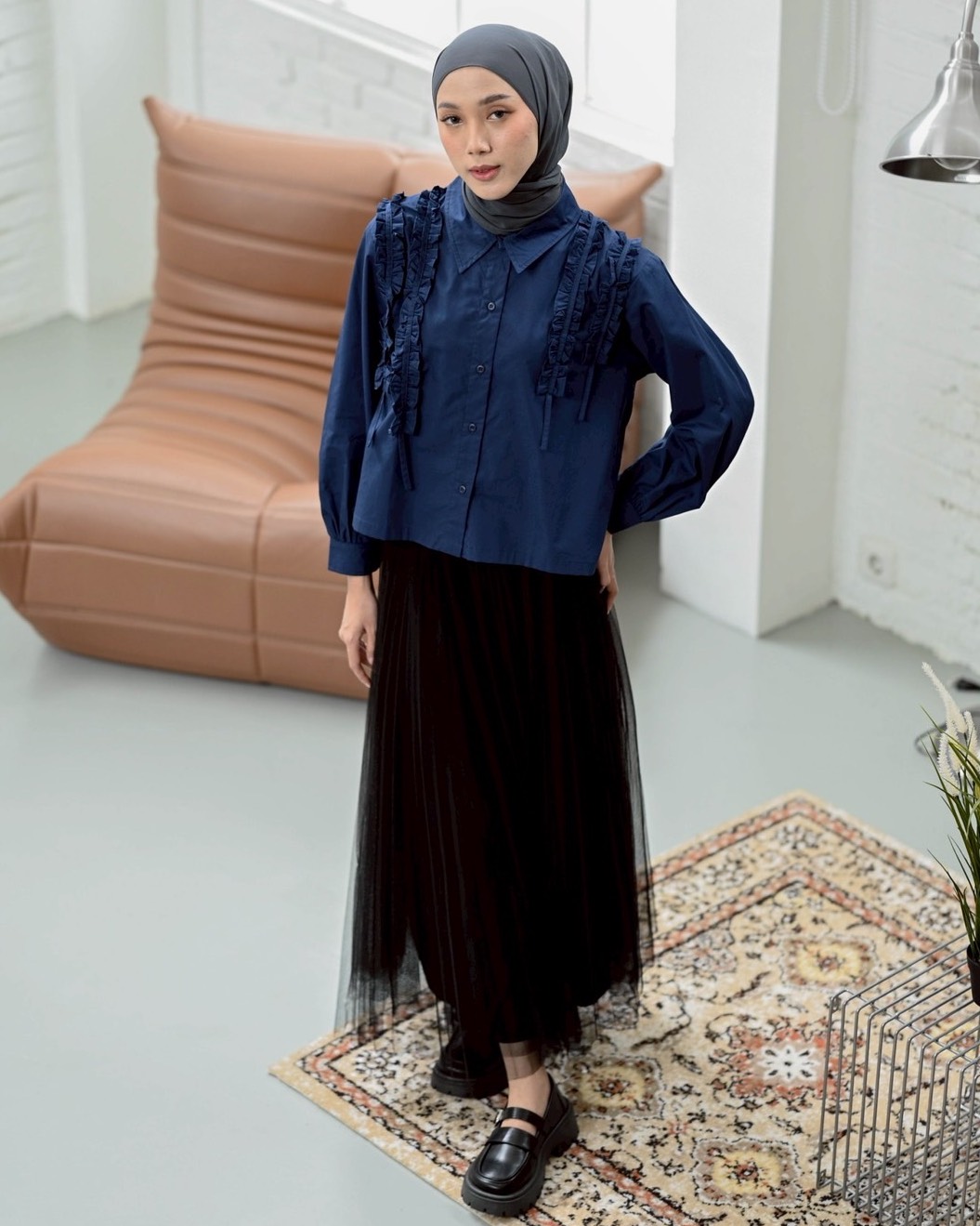 Alternative view of Kani Shirt Midnight Blue