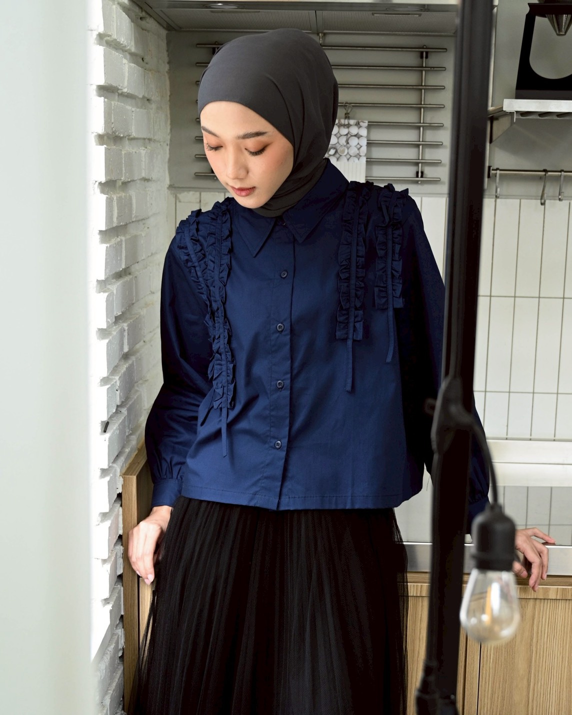 Kani Shirt Midnight Blue