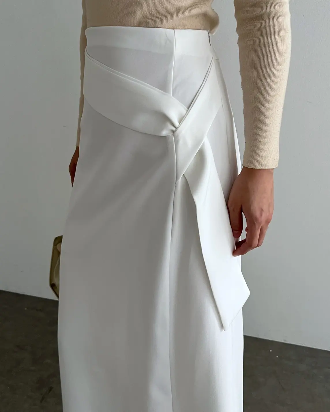 Melanie Skirt Kode V3347 Broken White - Image 4