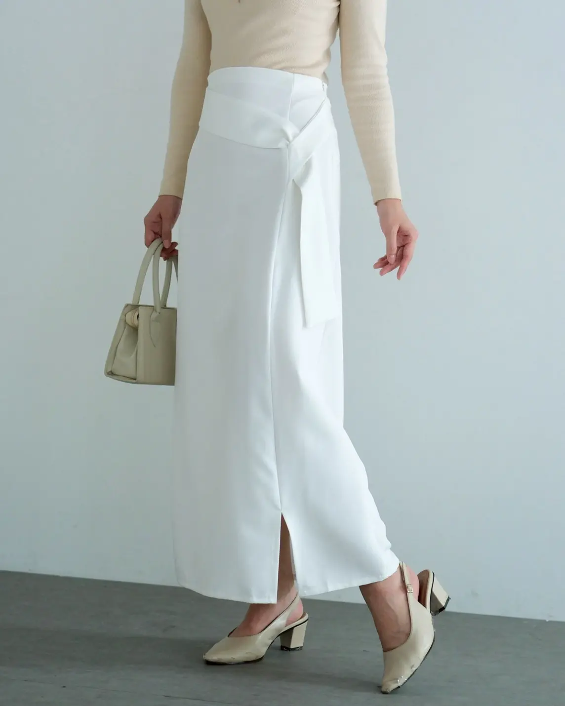 Melanie Skirt Kode V3347 Broken White