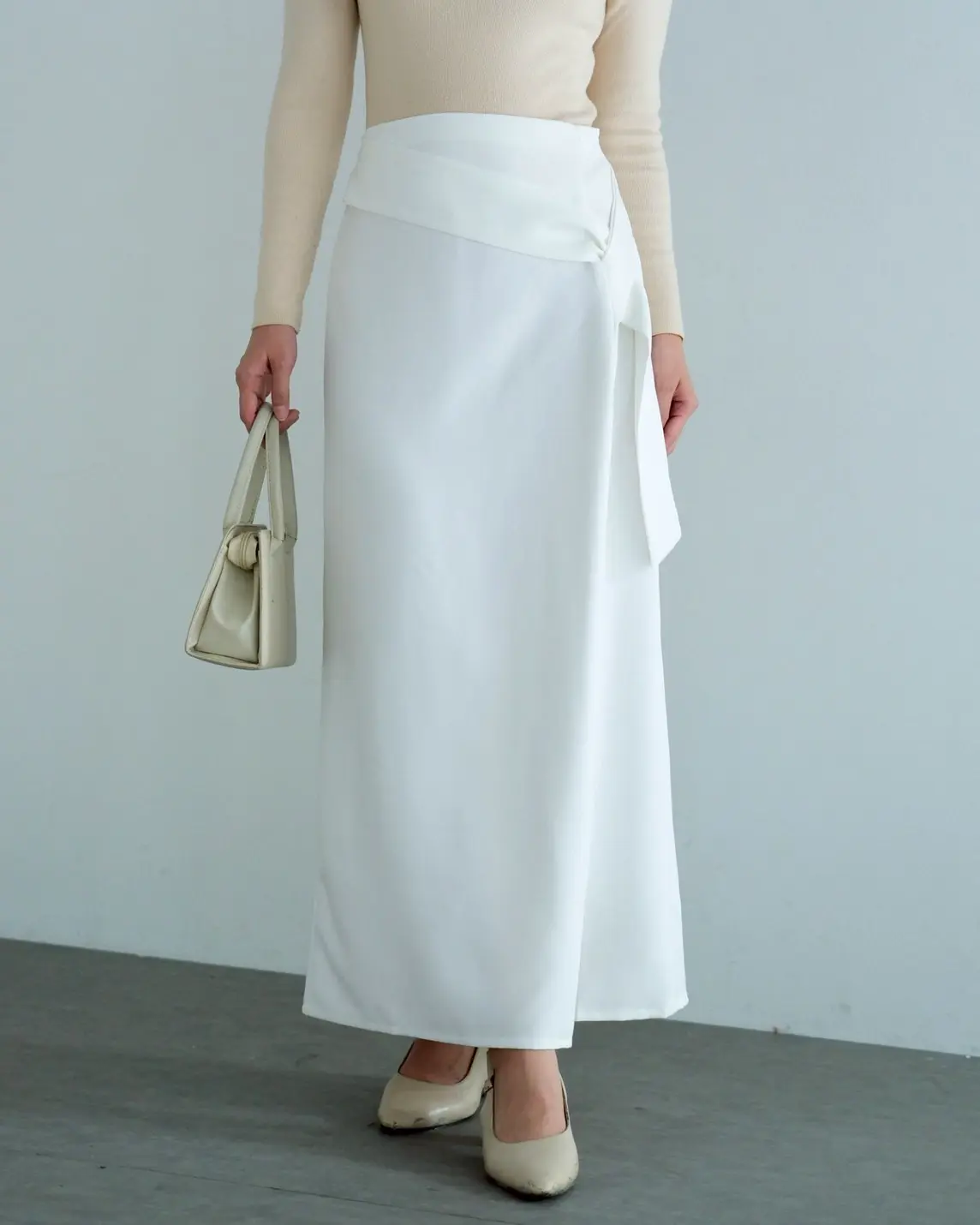 Melanie Skirt Kode V3347 Broken White - Image 3