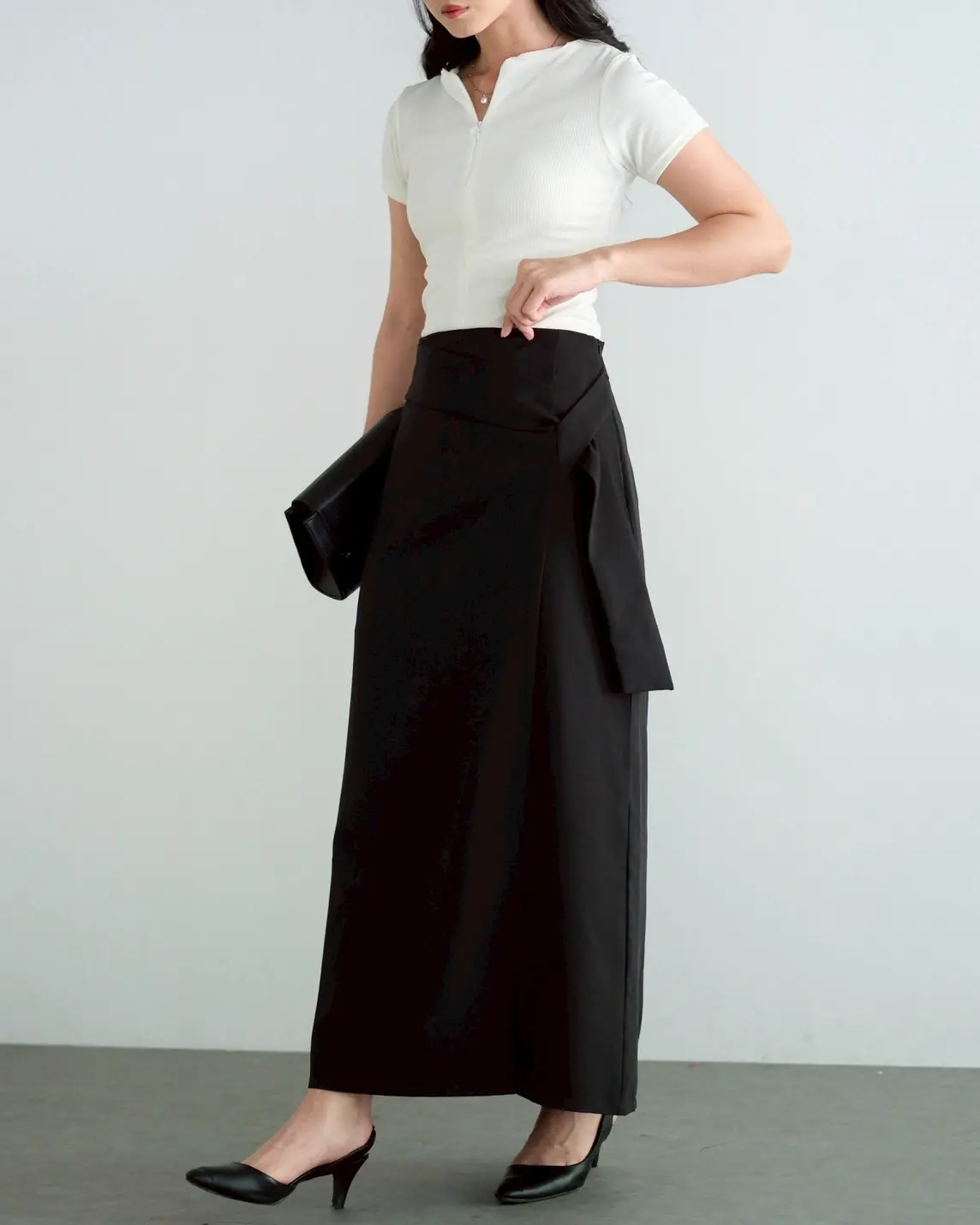 Melanie Skirt Kode V3347 Black - Image 3