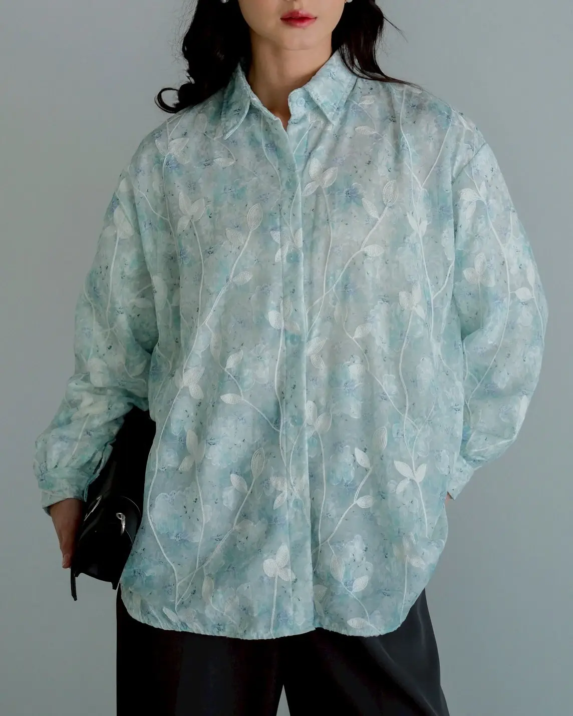 Nevara Shirt Kode Mr 2506 Mint - Image 7