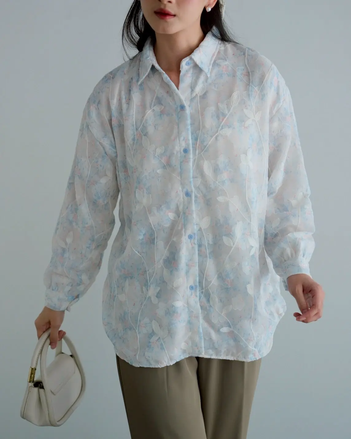 Nevara Shirt Kode Mr 2506 Blue - Image 3