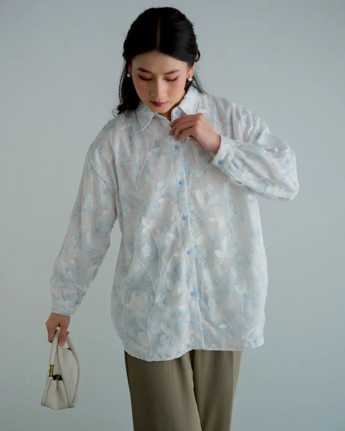 Nevara Shirt Kode Mr 2506 Blue - Image 4