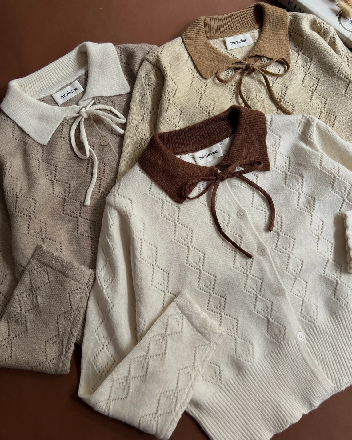 Qareya Cardi Kode 160F Broken White - Image 2