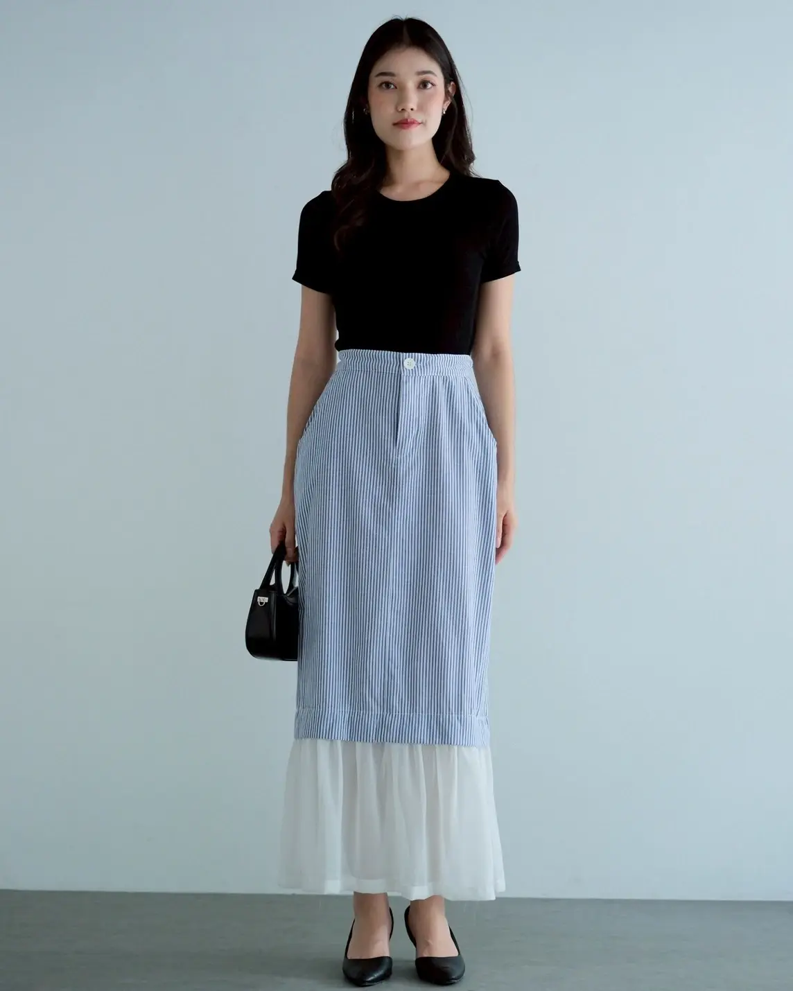 Reya Skirt Navy - Image 3