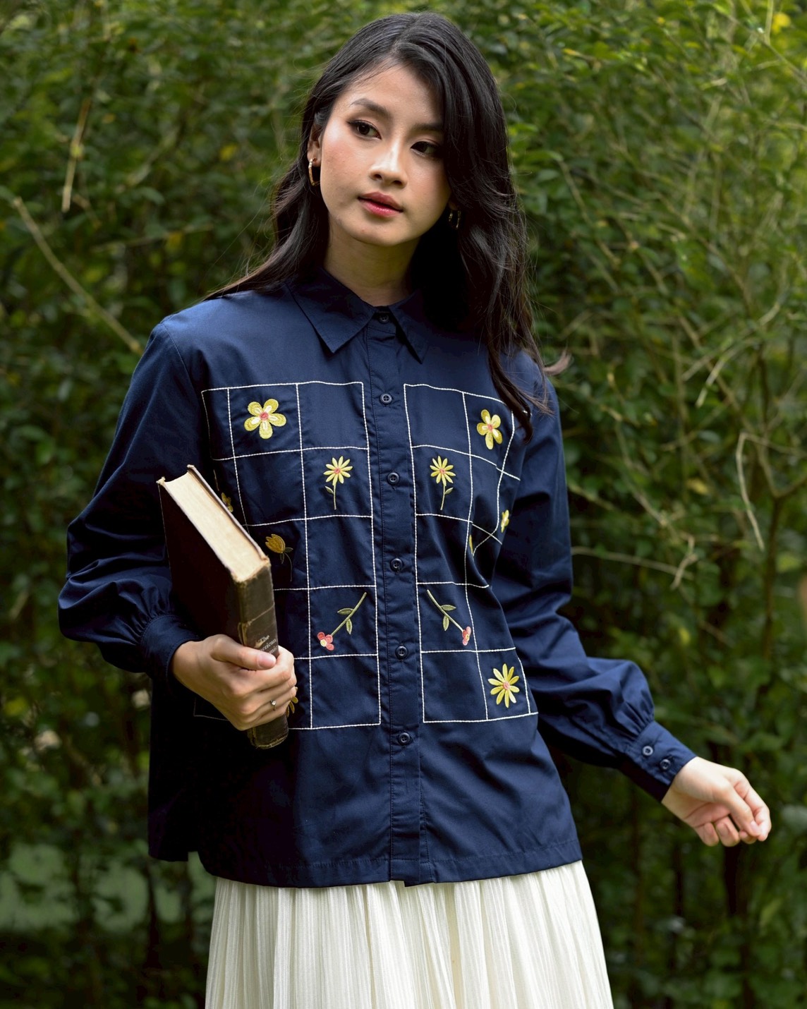 Rishi Shirt Midnight Blue - Image 3