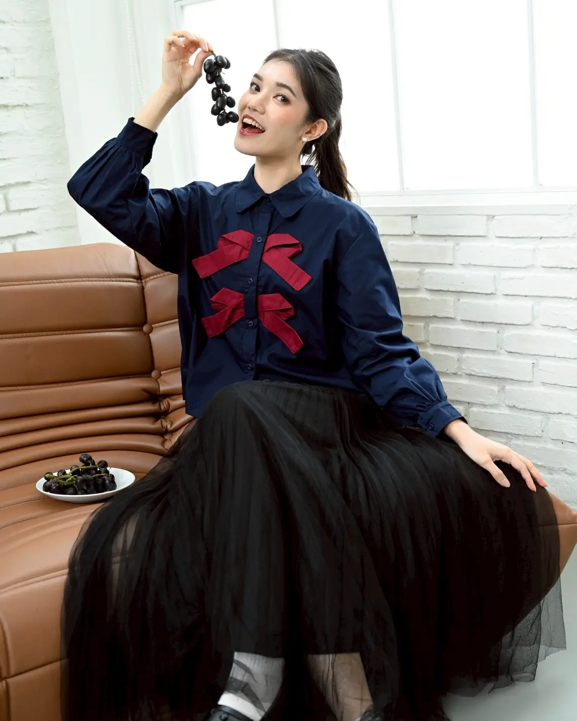 Soljin Shirt Midnight Blue - Image 5
