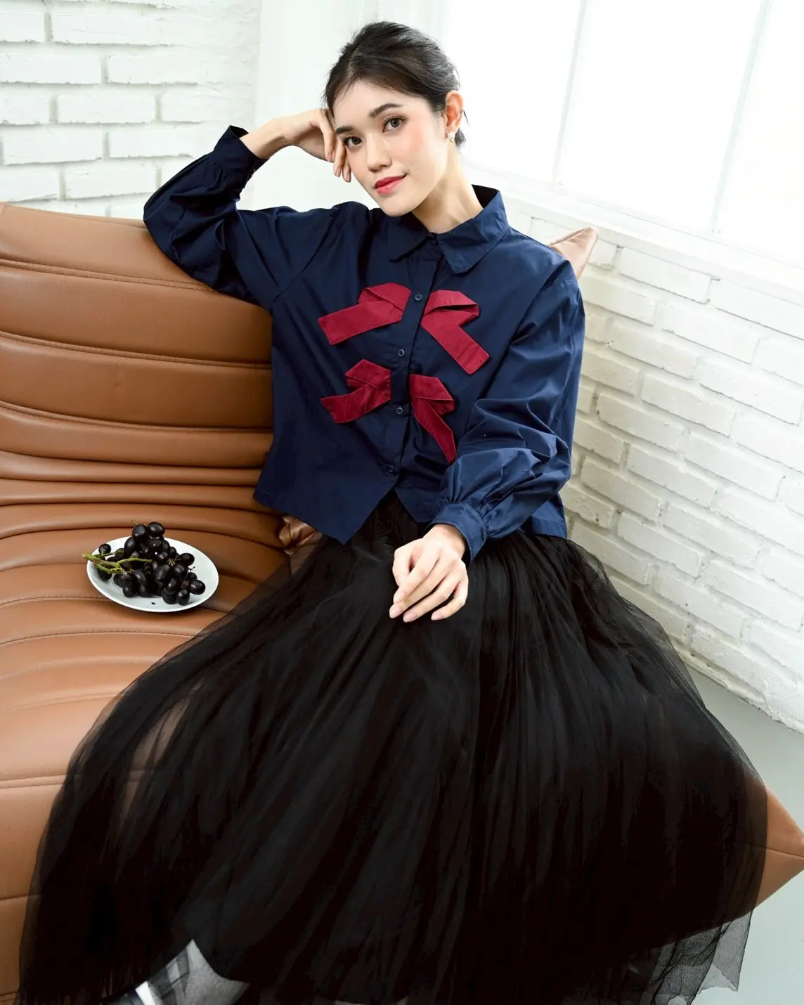 Soljin Shirt Midnight Blue - Image 3
