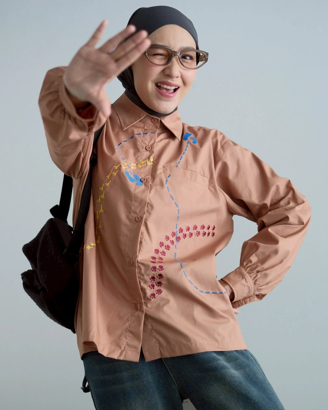 Stepha Shirt Mocha Mouse - Image 4