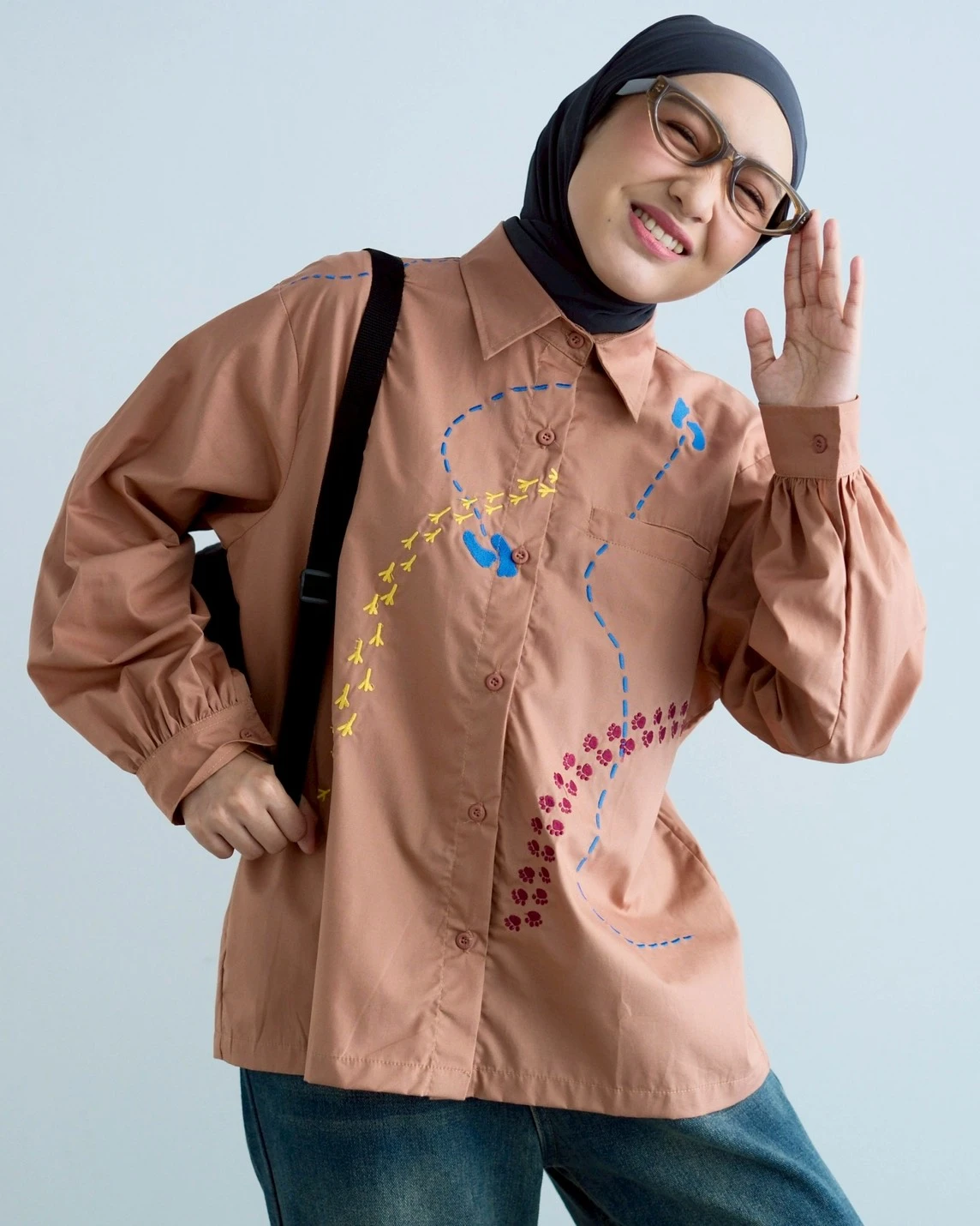 Stepha Shirt Mocha Mouse - Image 3