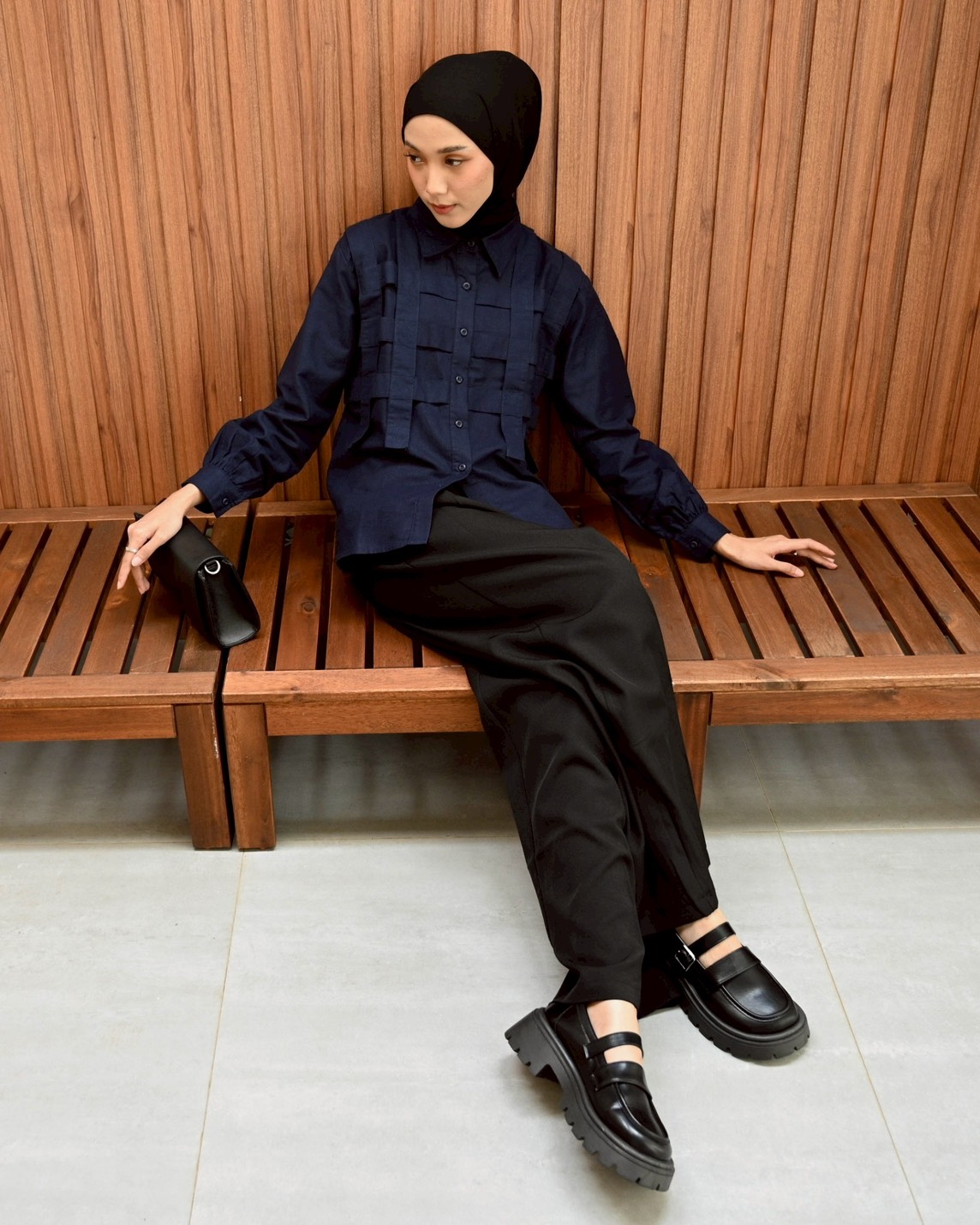 Alternative view of Moriarthy Shirt Midnight Blue