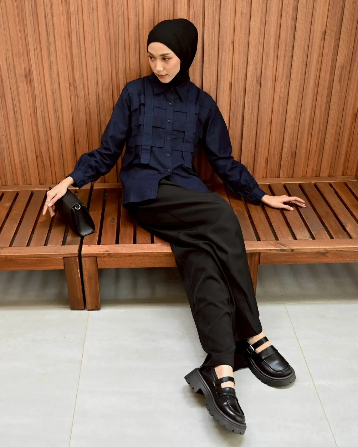 Alternative view of Moriarthy Shirt Midnight Blue