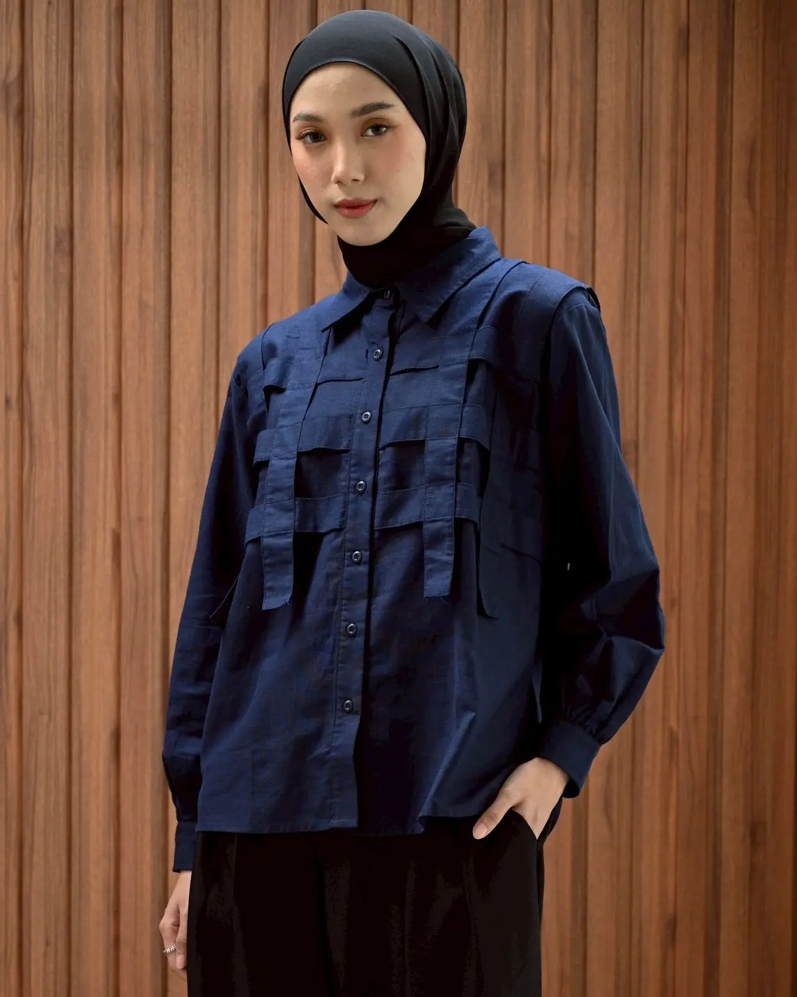 Moriarthy Shirt Midnight Blue - Image 3