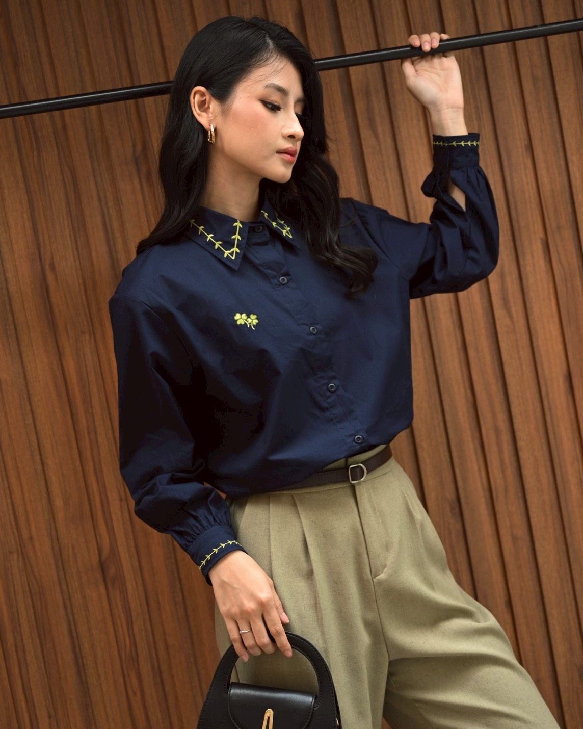 Vals Shirt Midnight Blue - Image 3