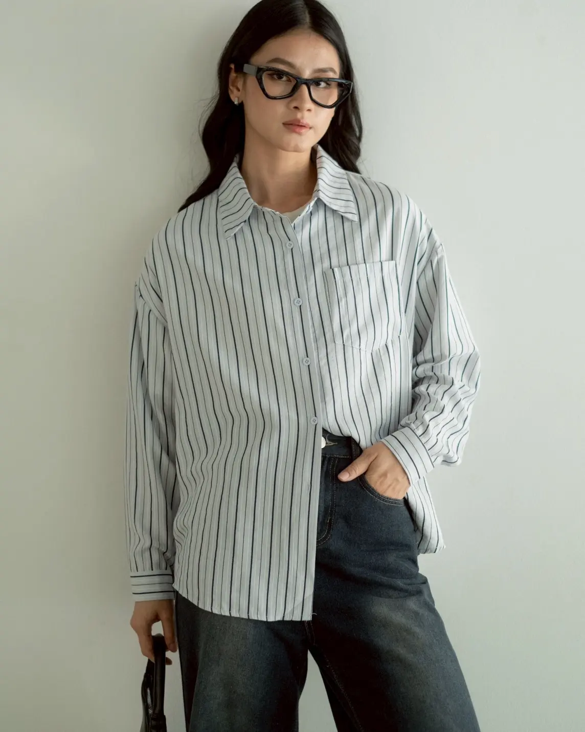 Yuri Stripe Set Kode 376G Light Grey
