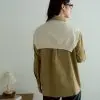 Hielka Shirt Kode 424F Olive - Image 3