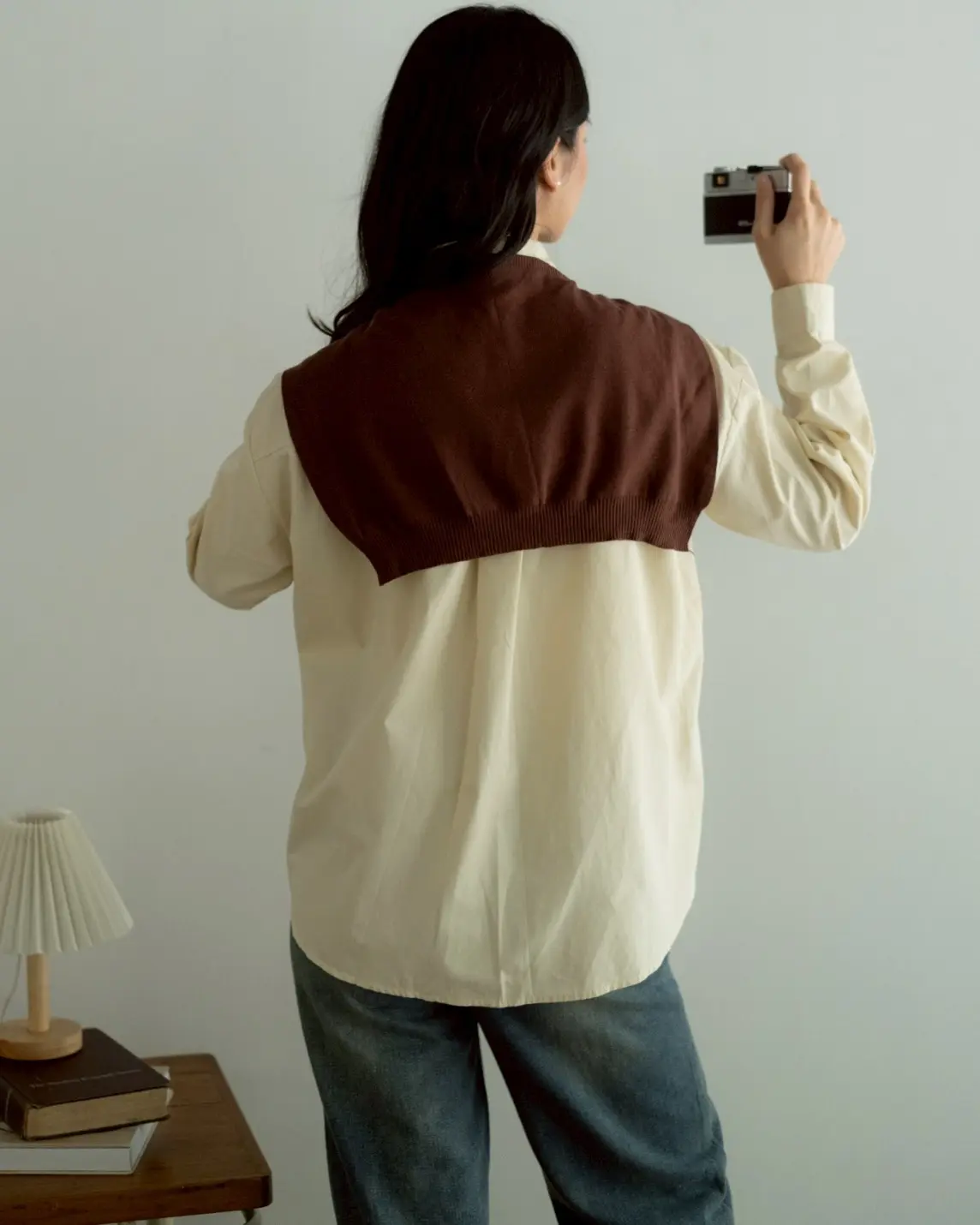 Hielka Shirt Kode 424F Beige - Image 3