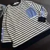 Jaelin Stripe Longsleeve Kode Ft 6274 Navy