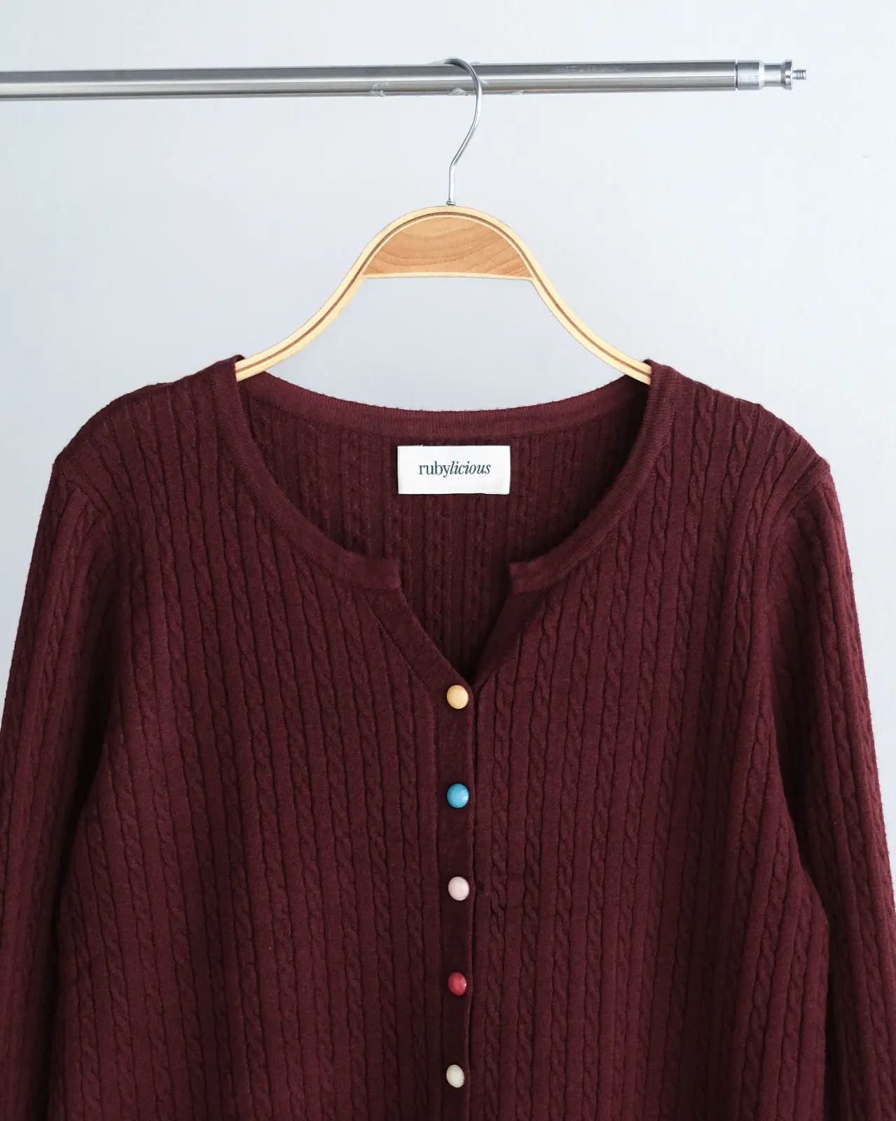 Yozira Cardi Kode 259G Maroon - Image 3