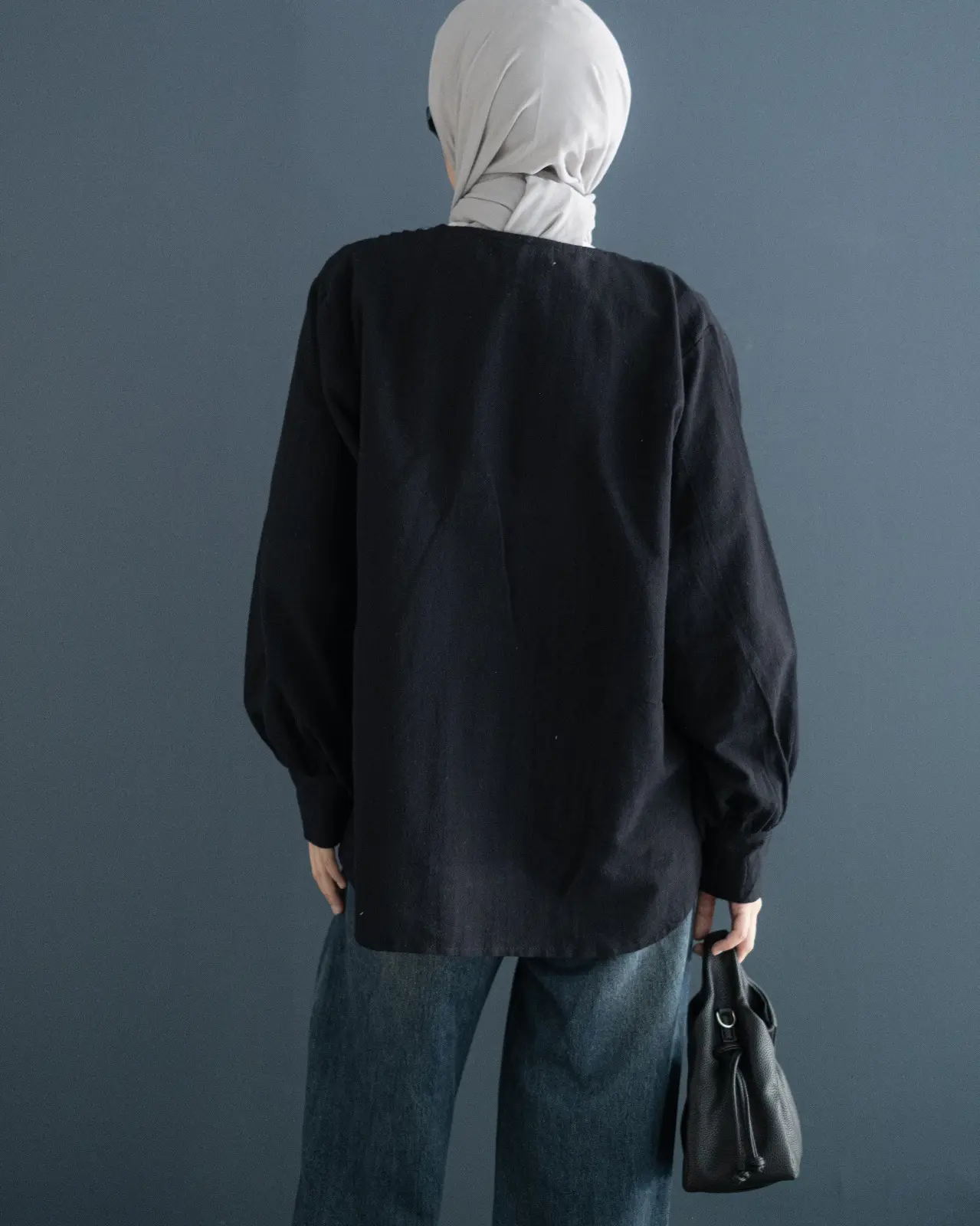 Inez Shirt Kode Mr 2498 Black - Image 3