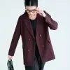 Ferda Blazer Kode 379G Burgundy - Image 2