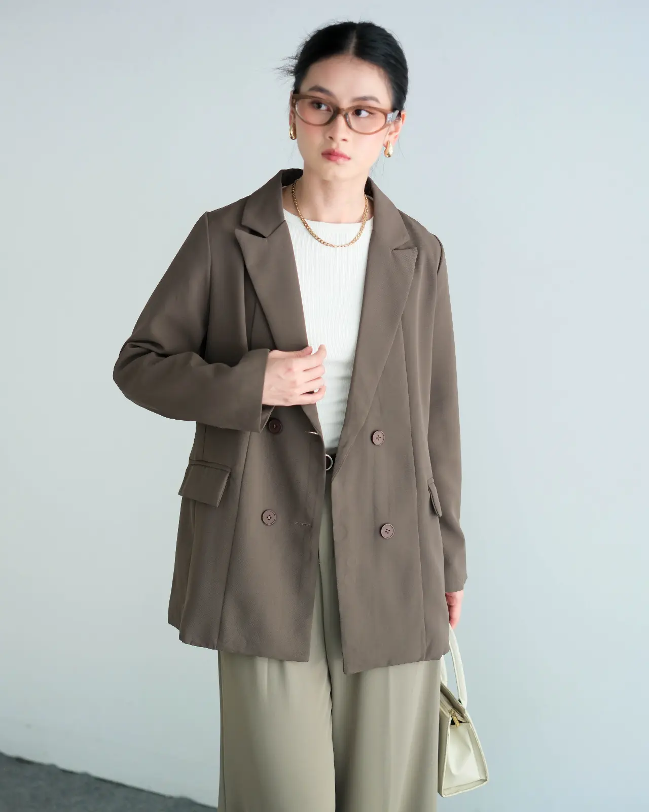 Ferda Blazer Kode 379G Bronze - Image 2