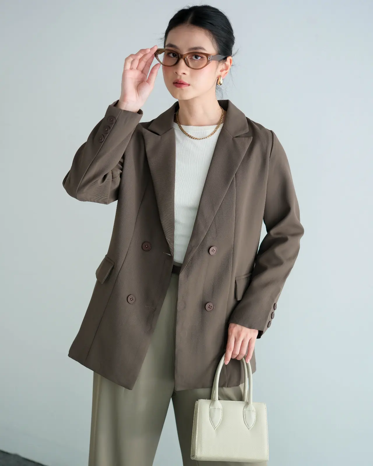 Ferda Blazer Kode 379G Bronze