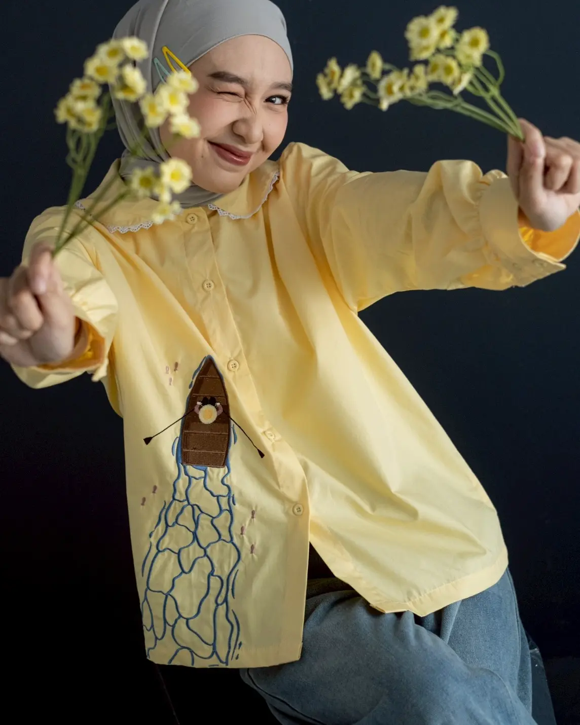 Dipti Shirt Yellow