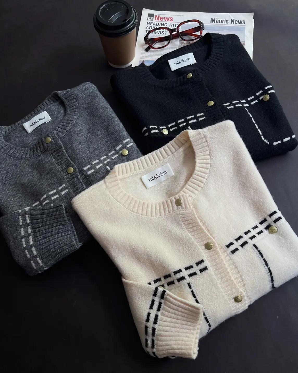 Lenae Cardi Kode 240G Misty Grey - Image 2