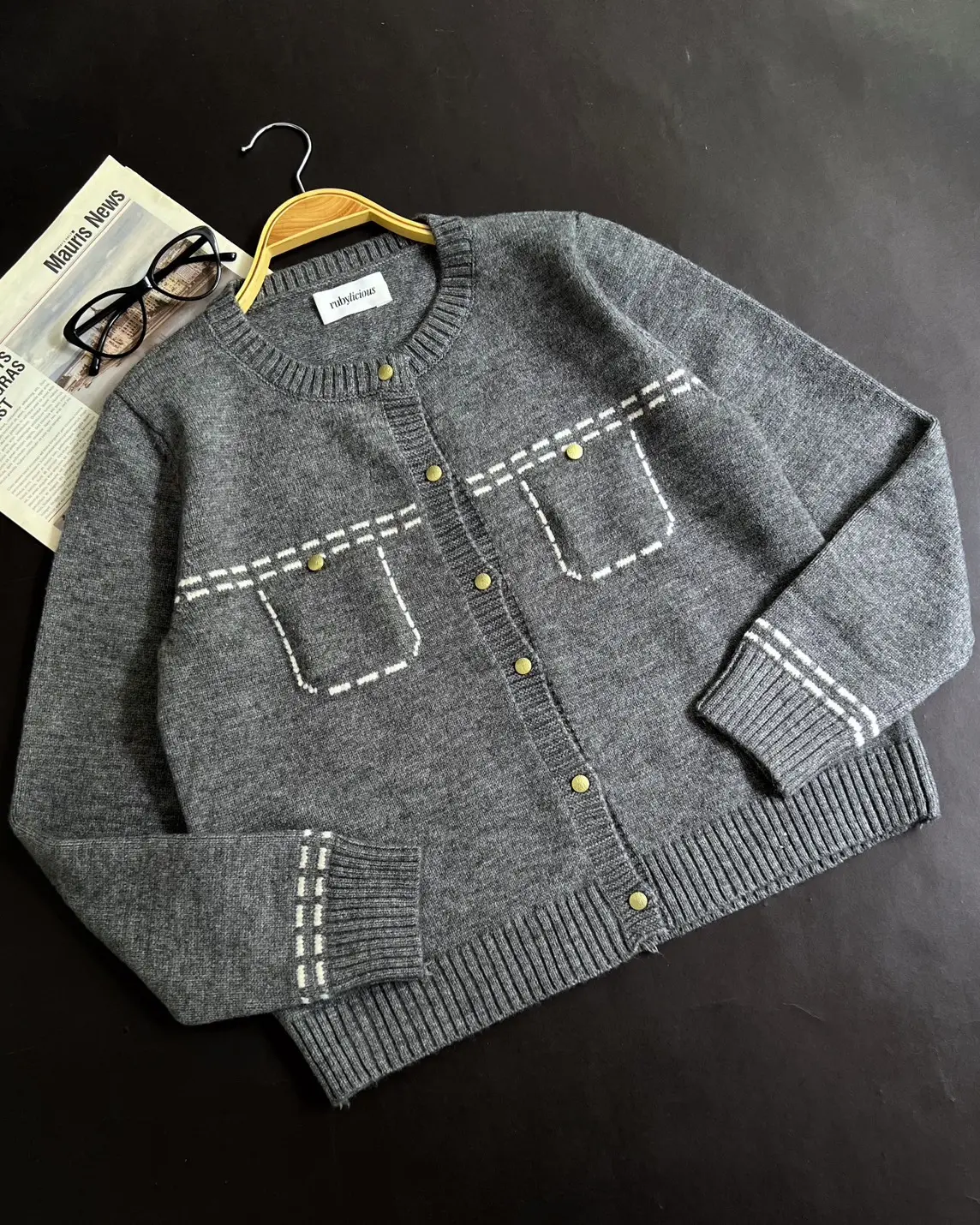 Lenae Cardi Kode 240G Misty Grey