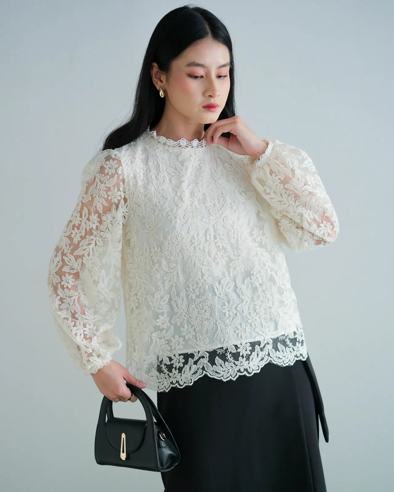 Bayra Longsleeve Kode 286G Ivory - Image 3