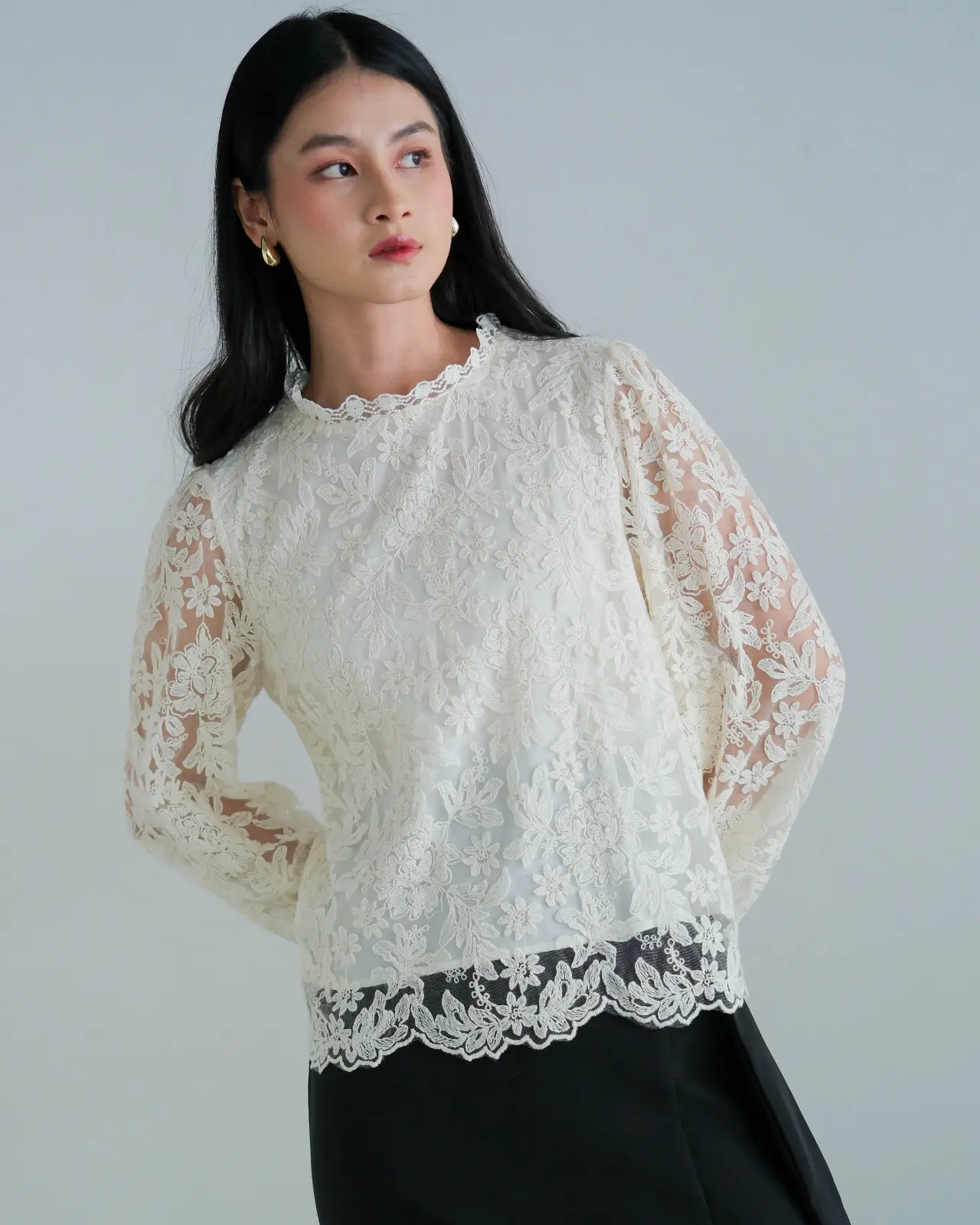 Bayra Longsleeve Kode 286G Ivory