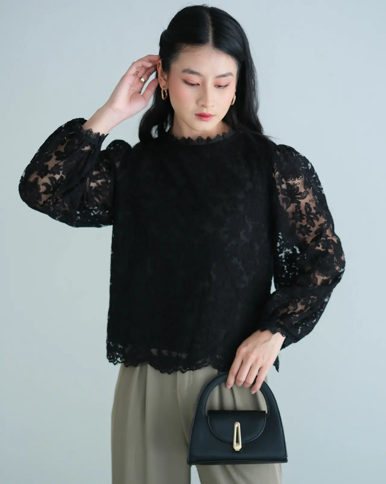 Bayra Longsleeve Kode 286G Black - Image 3