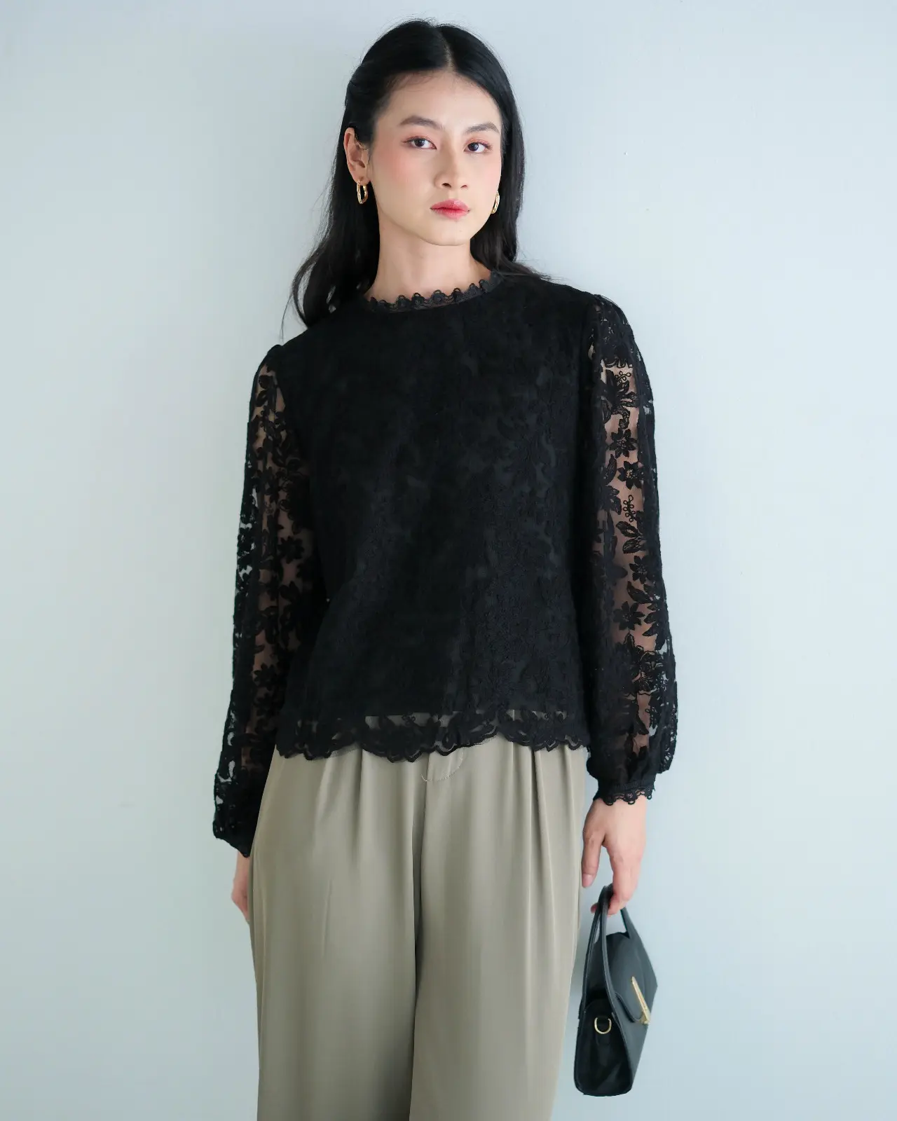 Bayra Longsleeve Kode 286G Black